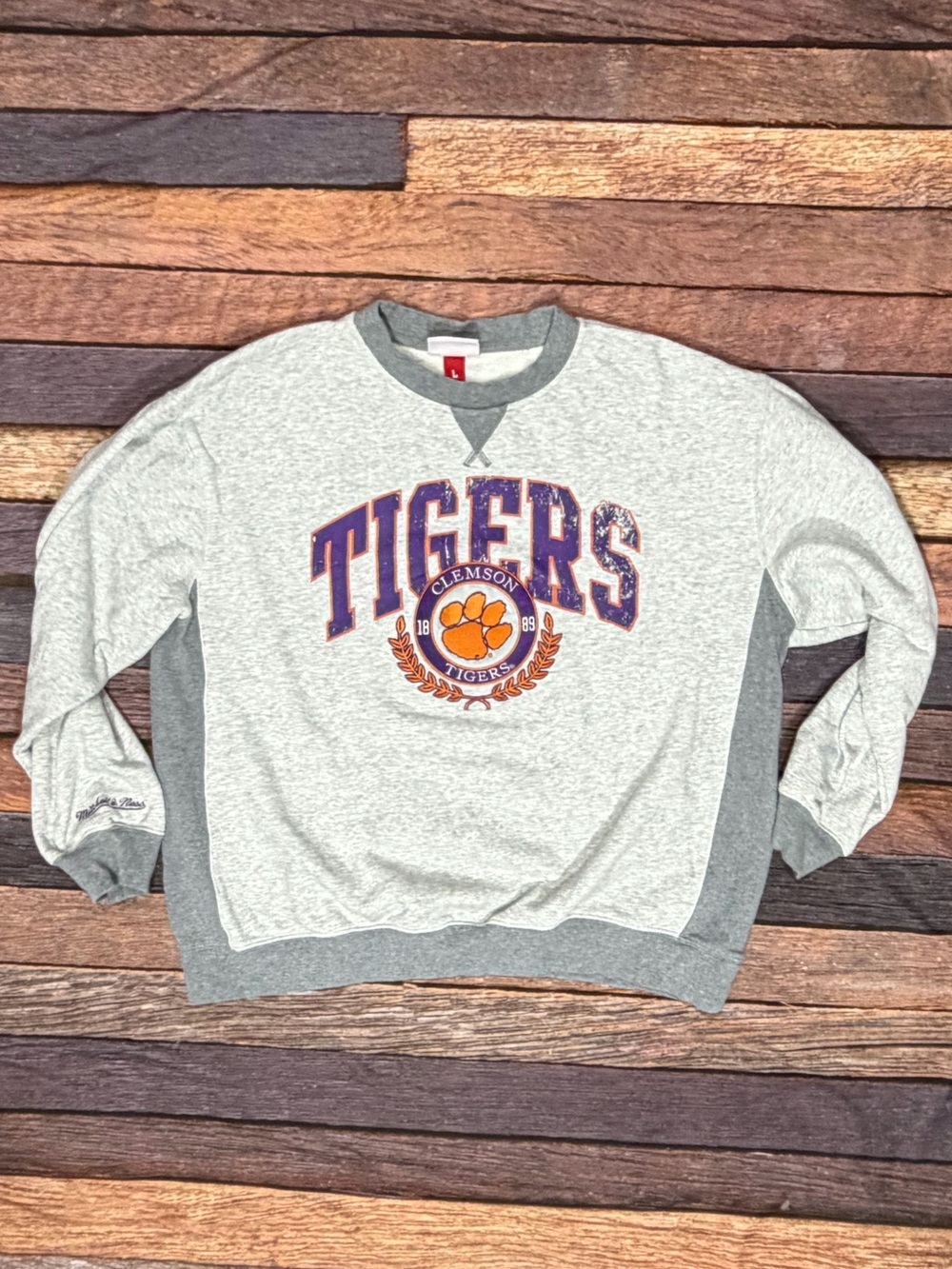 Clemson Tigers NCAA Collegiate Hoodie Pullover Women's Sweatshirt